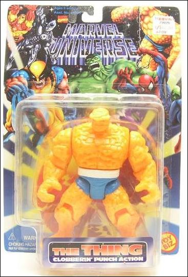 Marvel Universe (1996) figure 3 Thing (with Clobberin Punch Action)