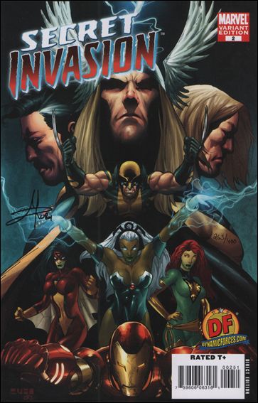 Secret Invasion (2008) issue 2-F Dynamic Forces (Signed by Mel Rubi) 1/400