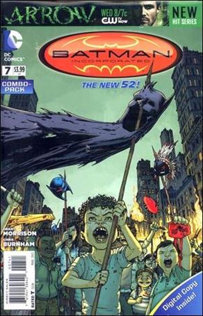 Batman Incorporated (2012) issue 7-B Polybagged Chris Burnham Cover Combo Pack