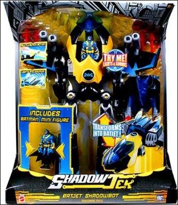 Batman ShadowTek (Vehicles) figure 7 Batjet Shadowbot