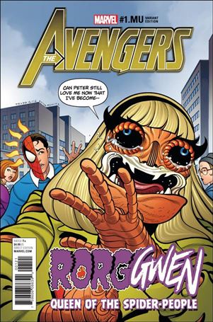 Avengers (2017) issue 1.MU-B Tradd Moore Gwenster Cover