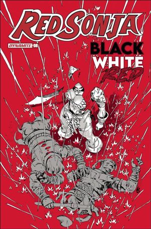 Red Sonja: Black White Red issue 8-C Jonathan Lau Cover