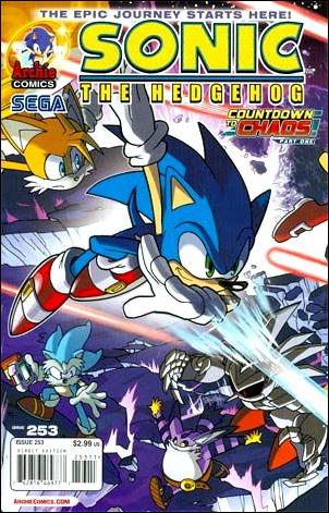 Sonic the Hedgehog (1993) issue 253 Ben Bates Inter-Connecting Cover