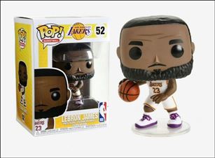 Pop! Basketball figure 52 LeBron James (White Uniform)