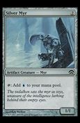 Magic the Gathering: Planechase (Base Set) card 126 Silver Myr