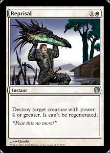 Magic the Gathering: Duel Decks: Knights vs. Dragons (Base Set) card 27 Reprisal