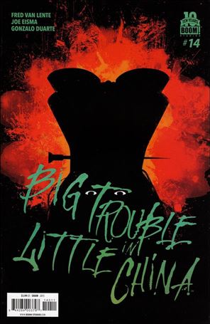 Big Trouble in Little China issue 14 Jay Shaw Cover
