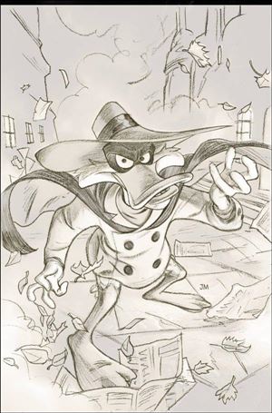Negaduck issue 1-P Joshua Middleton 1:25 Virgin Pencil Cover