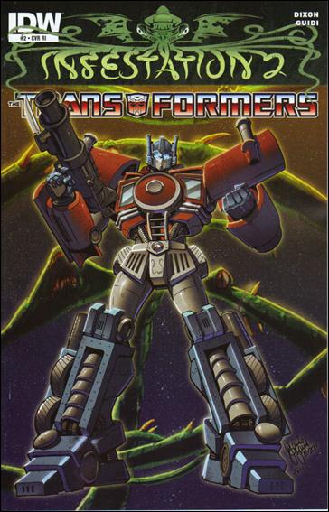 Infestation 2: Transformers issue 2-B Guido Guidi and Livio Ramondelli 1:10 Cover