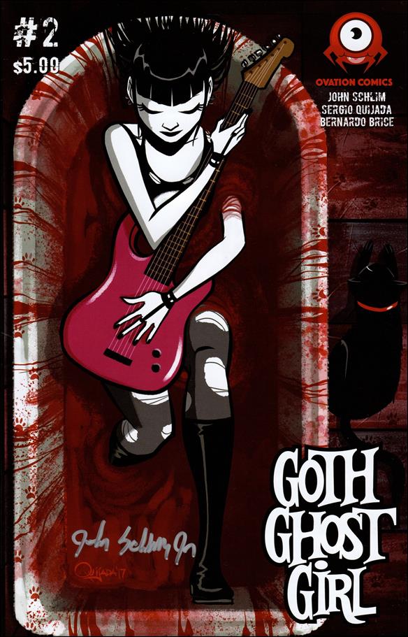 Goth Ghost Girl issue 2 Tub Cover