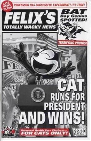 Felix the Cat Presents . . . Totally Wacky News  Cover Image 1