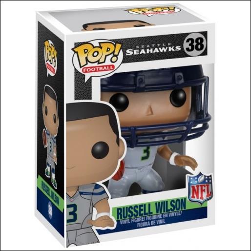 Pop! Football (NFL) figure 38 Russell Wilson