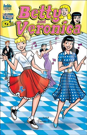 Betty and Veronica (1987) issue 278-B Fifties Cover