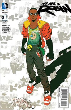 We Are Robin issue 1-B James Harvey 1:25 Cover