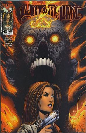 Witchblade (1995) issue 48-C Dynamic Forces Francis Manapul Red Foil Cover
