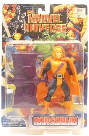 Marvel Universe (1996) figure 28 Hobgoblin (with Pumpkin Bomb Hurling Action)