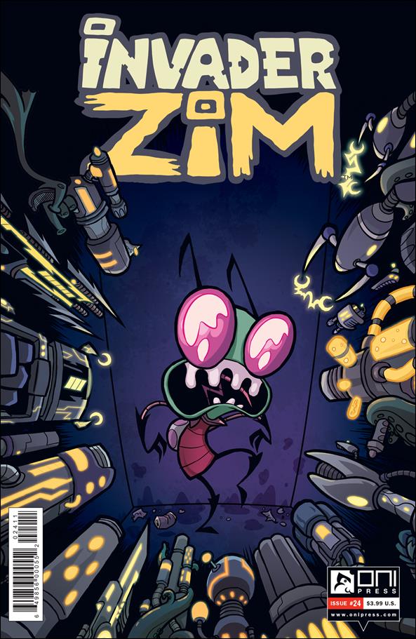 Invader Zim issue 24 Warren Wucinich Cover