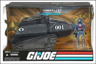 G.I. Joe 25th Anniversary Vehicles figure 2 Cobra H.I.S.S. (with HISS Commander)