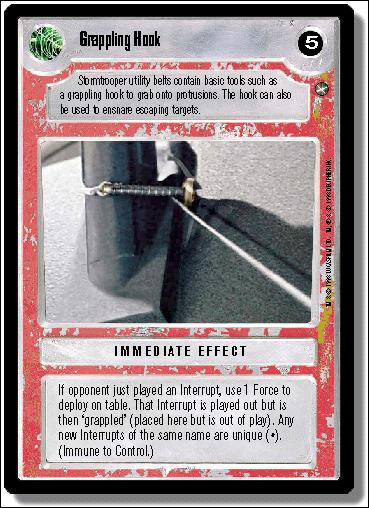 Star Wars: A New Hope Limited (Base Set) card 119 Grappling Hook