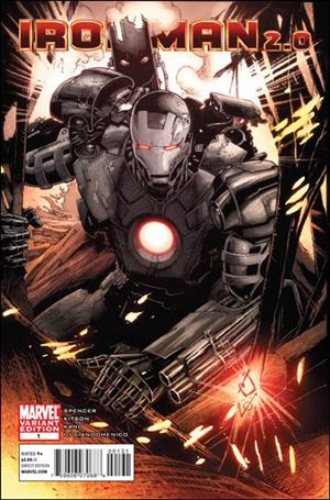 Iron Man 2.0 issue 1-B Dheeraj Verma 1:15 Cover