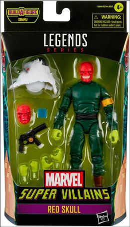Marvel Legends Super Villains (Xemnu Series) figure 5 Red Skull
