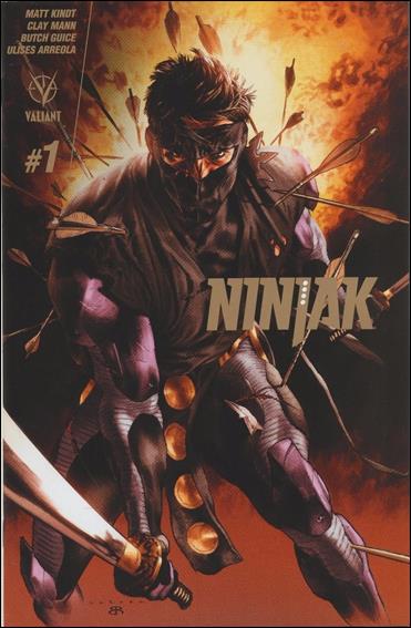 Ninjak (2015) issue 1-T Lewis LaRosa Gold Cover