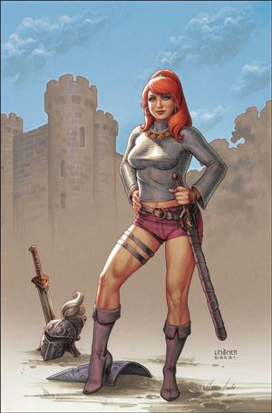 Immortal Red Sonja issue 1-W Joseph Michael Linsner Virgin Cover