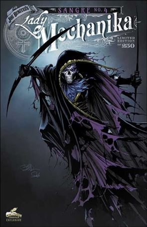 Lady Mechanika: Sangre issue 4-D Joe Benitez Louisville Galaxycon Cover 1/250