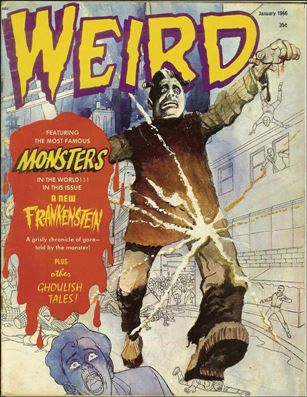 Weird (1966/01) issue 10-B FantaCo Facsimile Edition