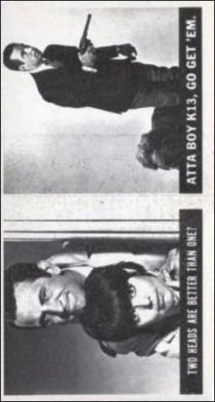 Get Smart (2-Card Uncut Panel Subset) card 38 31 Card #38 and card #31