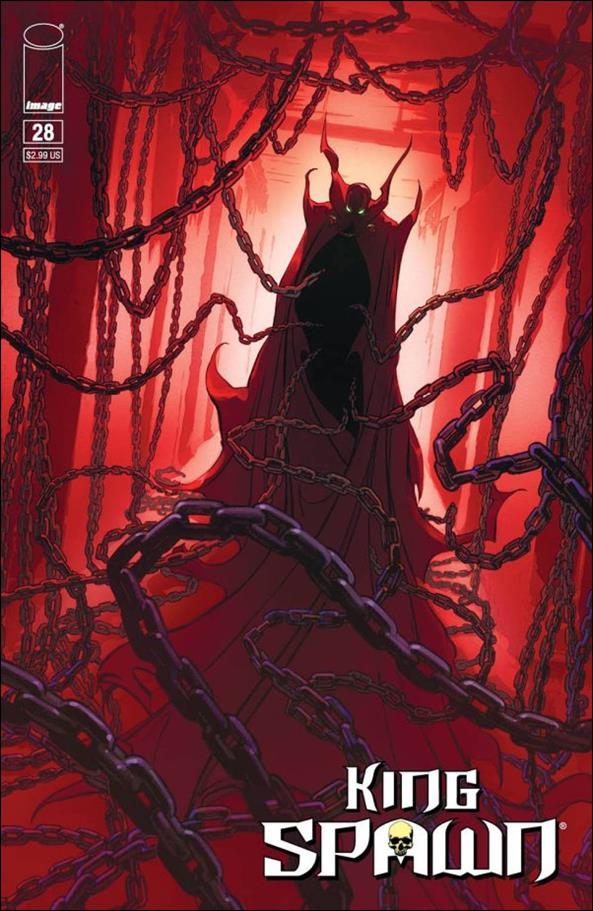 King Spawn issue 28-B Marcial Toledano Vargas Cover