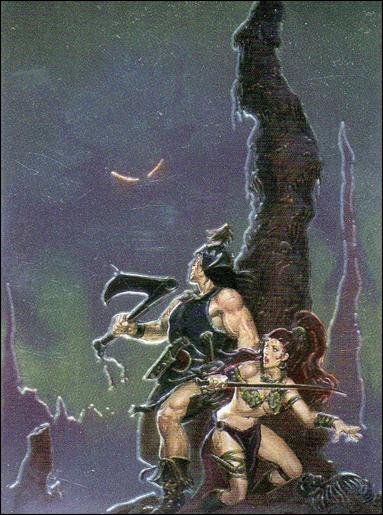 Conan III (Base Set) card 44 Savage Sword #218