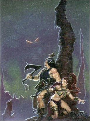 Conan III (Base Set) card 44 Savage Sword #218