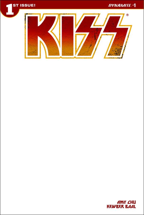 Kiss (2016) issue 1-N Blank Authentix Cover