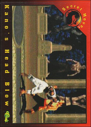 Mortal Kombat (Base Set) card 74 Kano's Head Blow