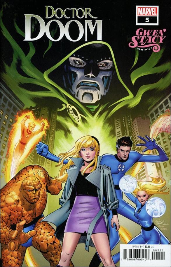 Doctor Doom issue 5-B Belen Ortega Gwen Stacy 2020 Cover