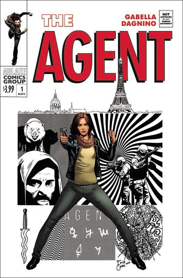 Agent issue 1-D Fritz Casas Homage Cover