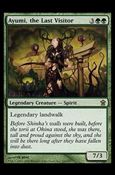 Magic the Gathering: Saviors of Kamigawa (Base Set) card 122 Ayumi, the Last Visitor