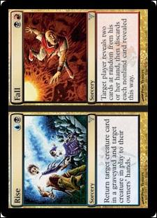 Magic the Gathering: Dissension (Base Set) card 156 Rise/Fall
