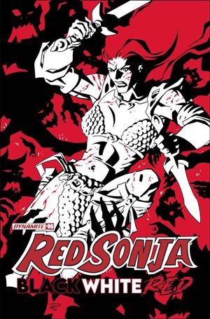 Red Sonja: Black White Red issue 7 Phil Hester Cover