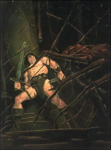 Conan III (Base Set) card 37 Savage Sword #209