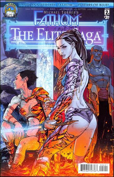 Michael Turner's Fathom: The Elite Saga issue 2-B Talent Caldwell Cover