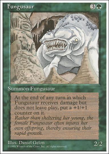 Magic the Gathering: 4th Edition (Base Set) card 246 Fungusaur
