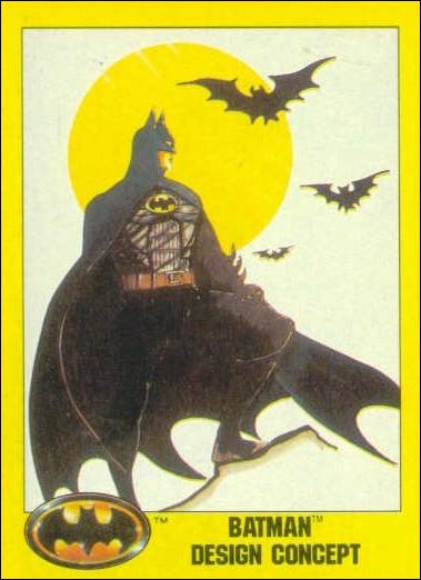 Batman: Series 2 (Base Set) card 199 Batman Design Concept