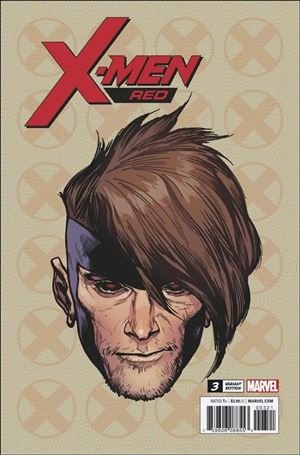 X-Men: Red (2018) issue 3-D Travis Charest 1:10 Headshot Cover
