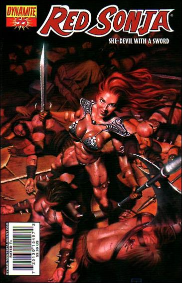 Red Sonja (2005) issue 55 Patrick Berkenkotter Cover