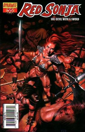 Red Sonja (2005) issue 55 Patrick Berkenkotter Cover
