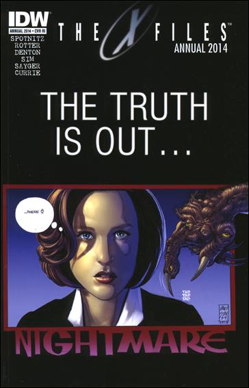 X-Files Annual (2014) issue 2014-B Dave Sim 1:10 Cover