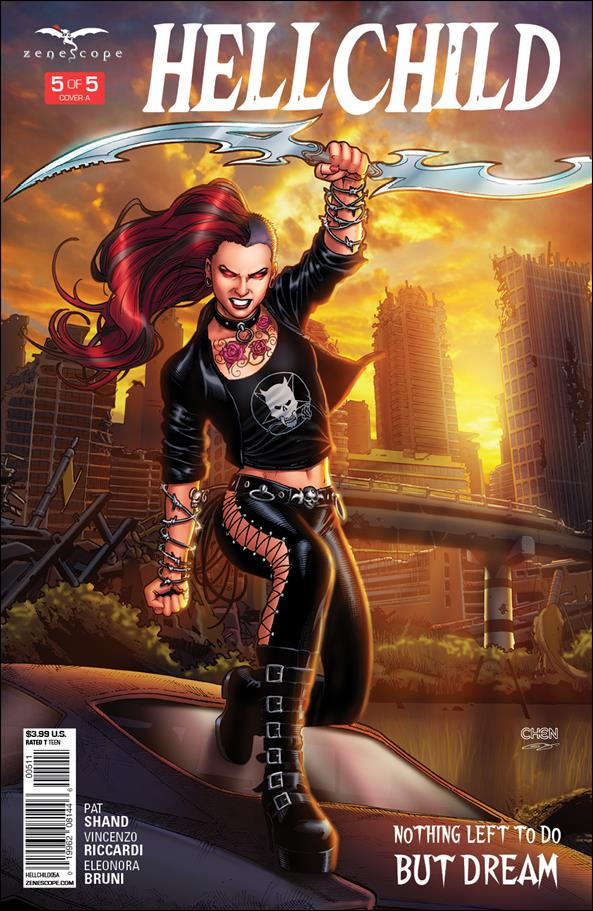 Hellchild issue 5 Sean Chen Cover