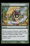 Magic the Gathering: Commander (Base Set) card 162 Invigorate